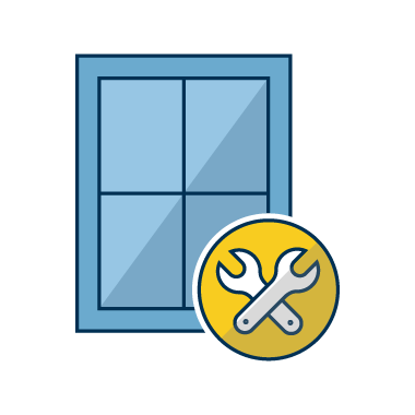 Fenster-Reperatur